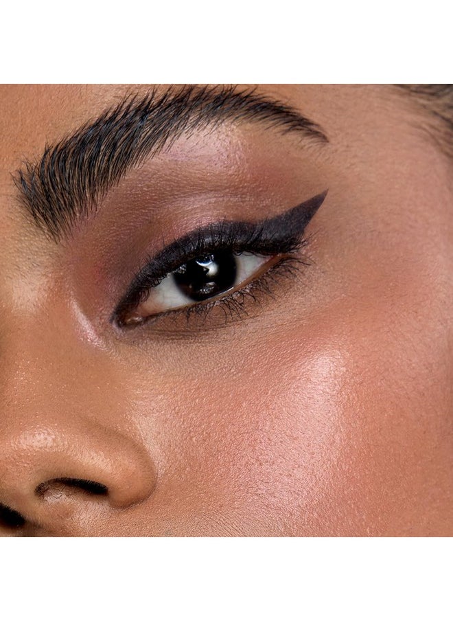 Kohl Eyeliner In Black, Kajal Pencil With In-Built Smudger For Smokey-Eye, Extra Smooth & Blendable, Long-Wearing Matte Finish, Organic Eye Makeup, Cruelty-Free & Vegan, 0.35 Gm