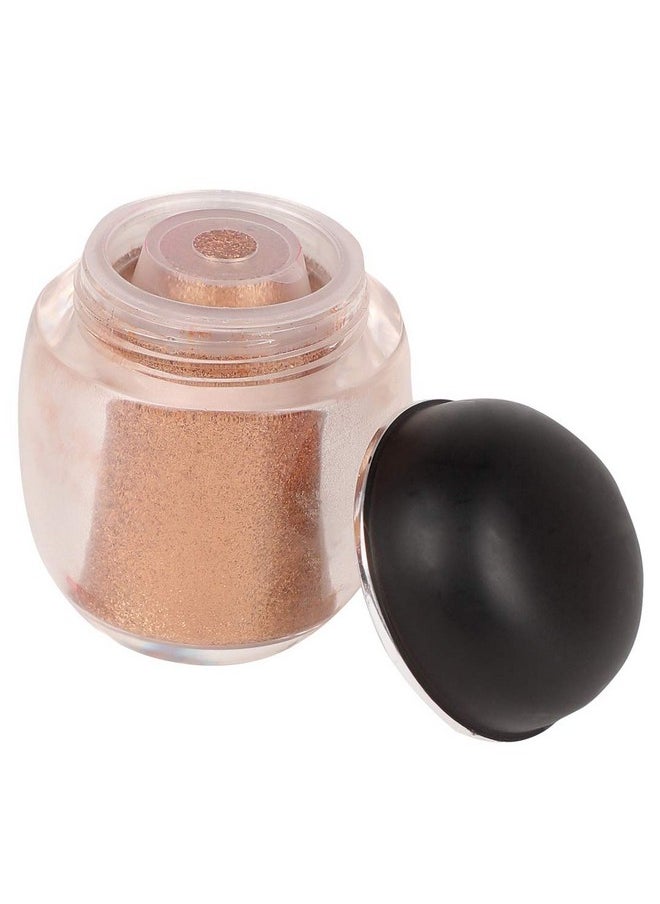 Pigment Eyeshadow Jewel Glitters Sparkle Dramatic Look -33, Golden, 7 G