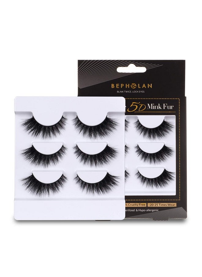 Ink Natural False Eyelashes - Bepholan Fake Eyelashes Natural Look 3-Pack Cat Eye Lashes Manga Eyelashes Fluffy,Xmz208