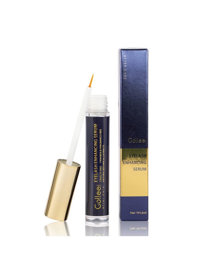 Eyelash Growth Serum With Enhancing Peptides For Longer, Fuller, Thicker Lashes - Cruelty-Free, 6Ml