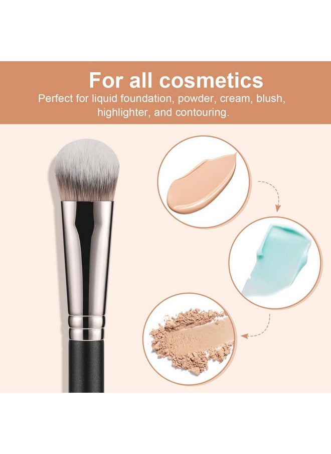 Angled Contour Brush, Synthetic Concealer Brush For Blending Setting Buffing With Liquid, Cream And Powder Cosmetic (Angled Brush)