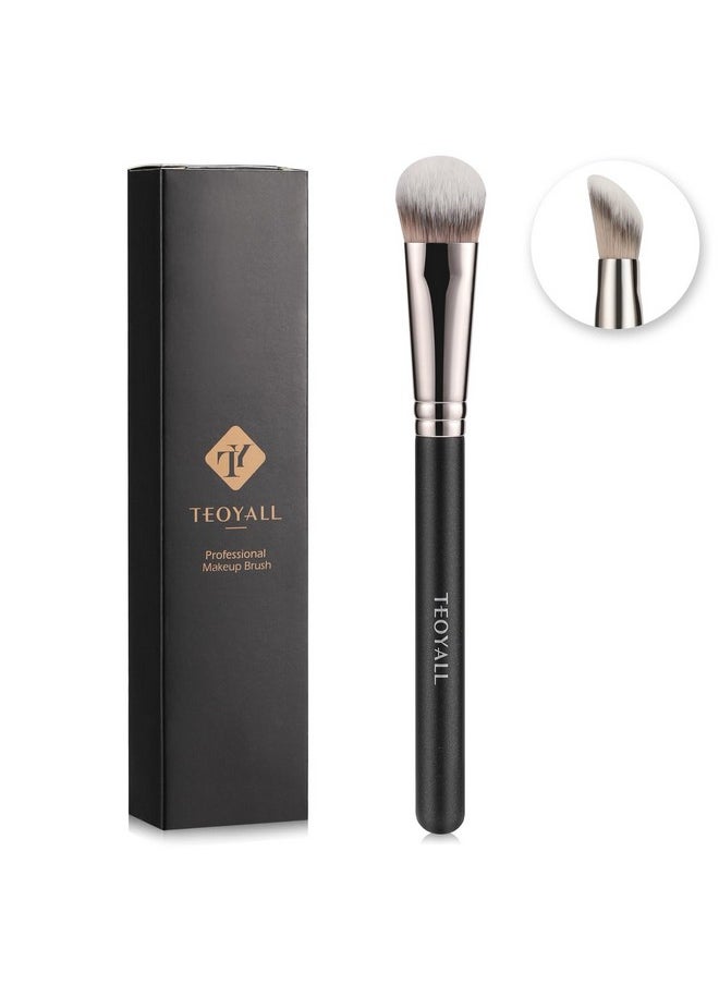 Angled Contour Brush, Synthetic Concealer Brush For Blending Setting Buffing With Liquid, Cream And Powder Cosmetic (Angled Brush)