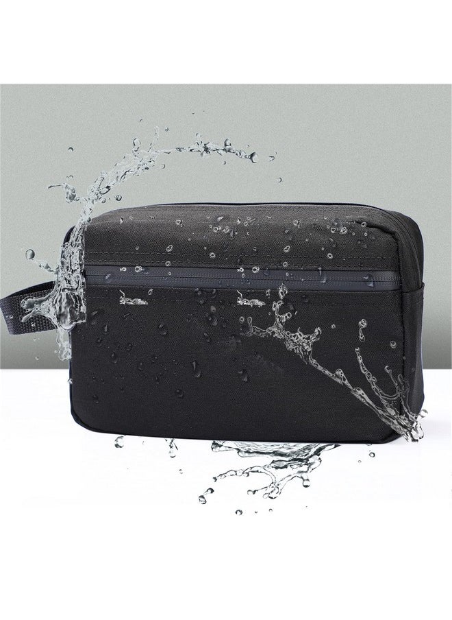 Toiletry Bag For Men, Portable Travel Toiletry Organizer Bag,Shaving Bag For Toiletries Accessories (Black)