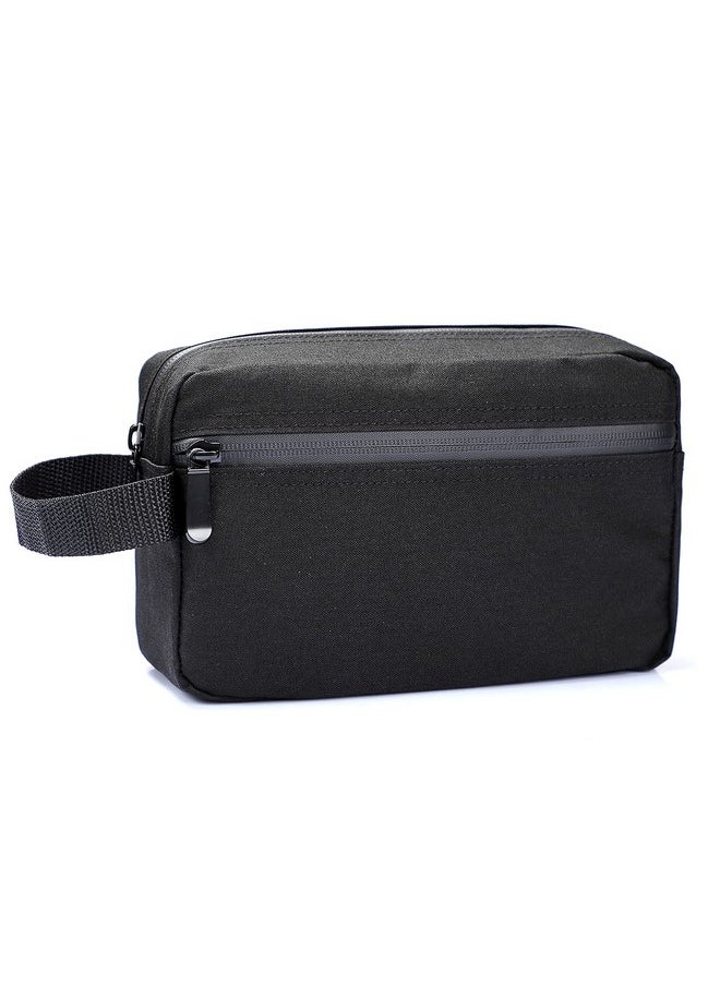 Toiletry Bag For Men, Portable Travel Toiletry Organizer Bag,Shaving Bag For Toiletries Accessories (Black)