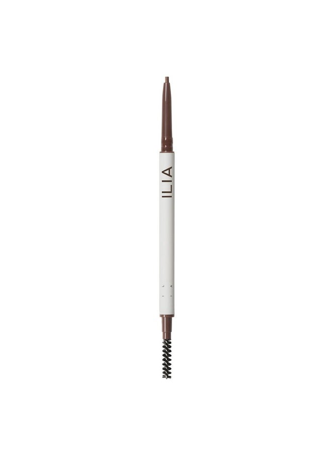- In Full Micro-Tip Brow Pencil | Non-Toxic, Vegan, Cruelty-Free, Clean Makeup (Soft Brown)
