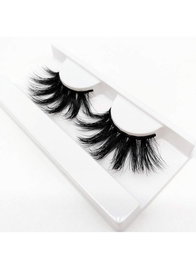 High Volume Mink Lashes Cruelty-Free 25Mm Long 3D Eyelashes Dramatic Look For Makeup (48C)/False Eyelashes