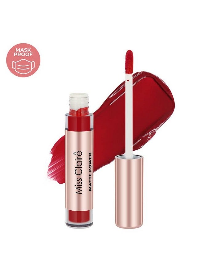 Matte Power Lip Color Liquid Listick 3G, (07)
