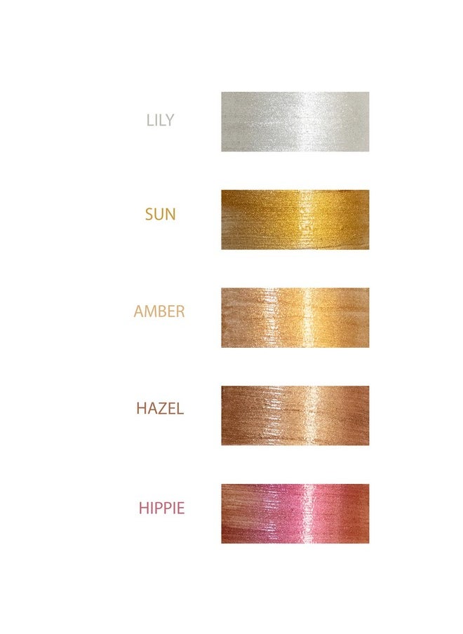 ملمع شفاه من Diamond Lips | أصفر مع لمسة نهائية معدنية ذهبية | شديد اللمعان، غير لزج، غير جاف | أحمر شفاه علوي | Sunny