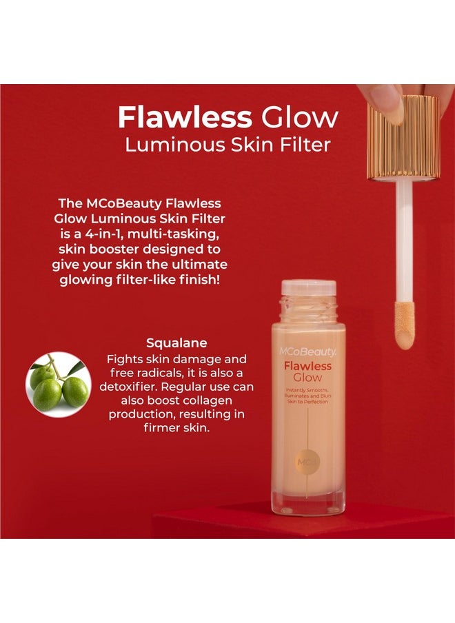 Flawless Glow, Luminous Skin Filter, 7, Blurs And Smooths, Dewy Finish, 4-In-1 Multi-Tasking Formula, Vegan, Cruelty Free Cosmetics