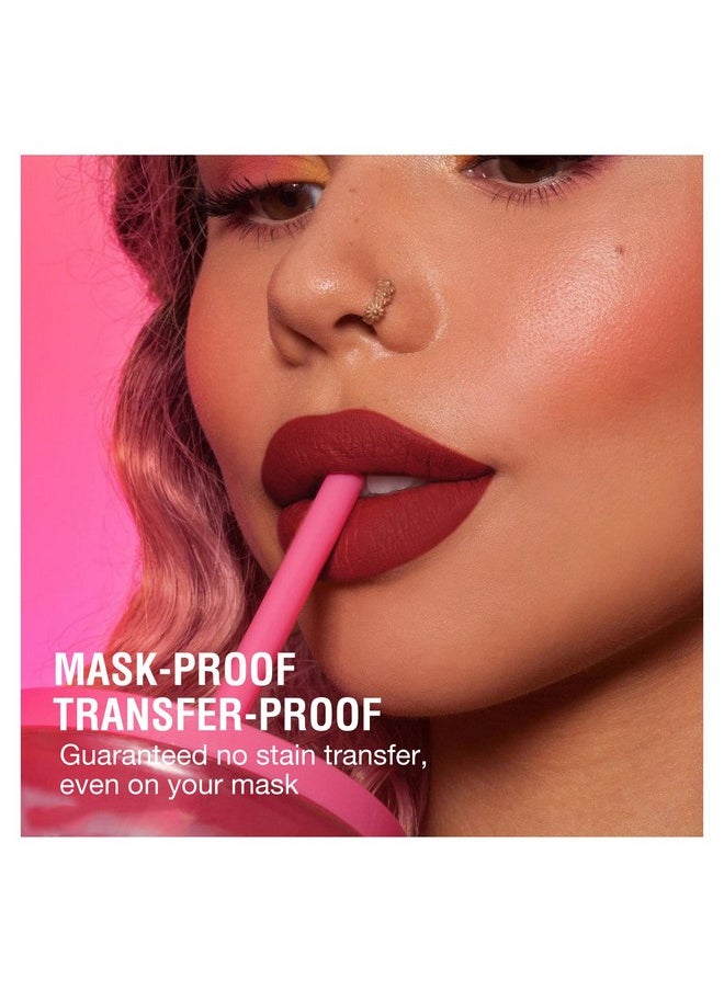 6Pcs Nude Lip Liner And Lipstick Makeup Set, 3 Velvety Matte Liquid Lipsticks + 3 Matching Smooth Lip Liner One Step Lips Makeup Kits Waterproof Long Lasting Matte Lipstick Gift Setlip Liner And Lipstick (Set E, 6)