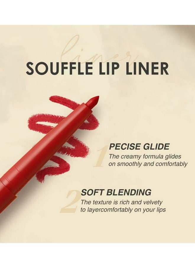 6Pcs Nude Lip Liner And Lipstick Makeup Set, 3 Velvety Matte Liquid Lipsticks + 3 Matching Smooth Lip Liner One Step Lips Makeup Kits Waterproof Long Lasting Matte Lipstick Gift Setlip Liner And Lipstick (Set E, 6)