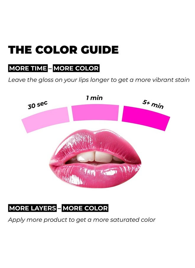 - All In One Lip Tinted Plumping Oil 402-Pink Sparkle| Gives Healthy-Looking Lips |Comfortable Formula |Beautiful Natural Tint |Nourishing And Plumping Effect |3Ml