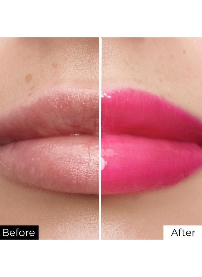 - All In One Lip Tinted Plumping Oil 402-Pink Sparkle| Gives Healthy-Looking Lips |Comfortable Formula |Beautiful Natural Tint |Nourishing And Plumping Effect |3Ml