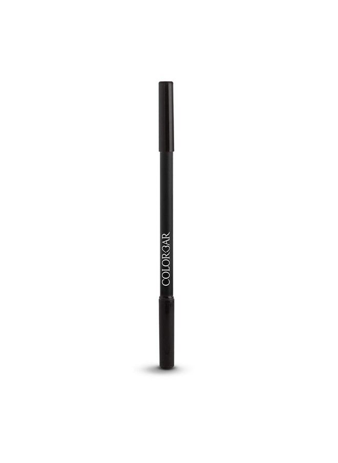 Just Smoky Kajal, Just Black, 1.2G | Waterproof & Smudge Proof | Soft & Velvety Texture | Long Lasting Kajal