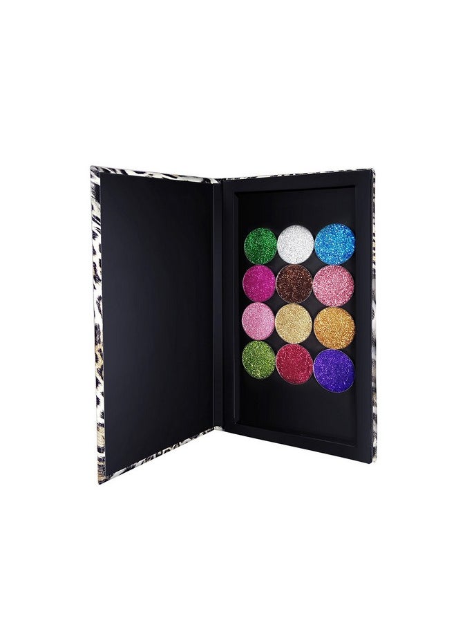 Magnetic Makeup Palette Leopard Empty Makeup Palette For Eyeshadow Lipstick Blush Powder