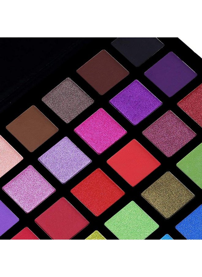 Spotlight Eyeshadow Palette, Professional 40 Color Eye Shadow Matte Shimmer Makeup Pallet Highly Pigmented Colorful Powder Long Lasting Waterproof Eye Shadow - Multicolor