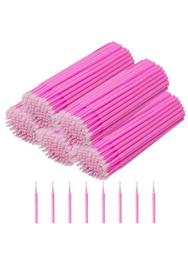 500Pcs Durable Micro Disposable Eyelash Extension Individual Applicators Mascara Brush For Make Up And Clean And Compatible And Eyelash Dedicated