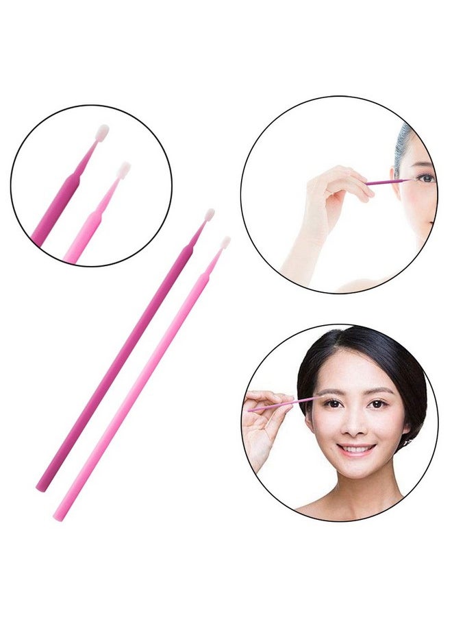 500Pcs Durable Micro Disposable Eyelash Extension Individual Applicators Mascara Brush For Make Up And Clean And Compatible And Eyelash Dedicated