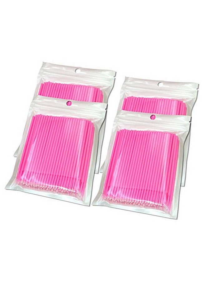 500Pcs Durable Micro Disposable Eyelash Extension Individual Applicators Mascara Brush For Make Up And Clean And Compatible And Eyelash Dedicated