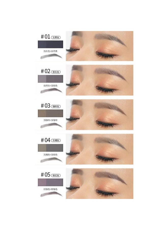 Professional Eyebrow Palette Eyebrow Makeup Is Available In 5 Colors (04# Taupe)