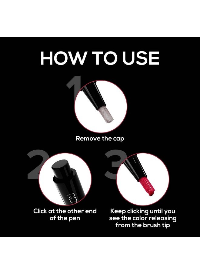 Shine On Lip Lacquer Scarlet Spark 1.8Ml - Long Lasting, Lightweight, Non Drying & Non Sticky, High Gloss, Intense Color & Glassy Shine