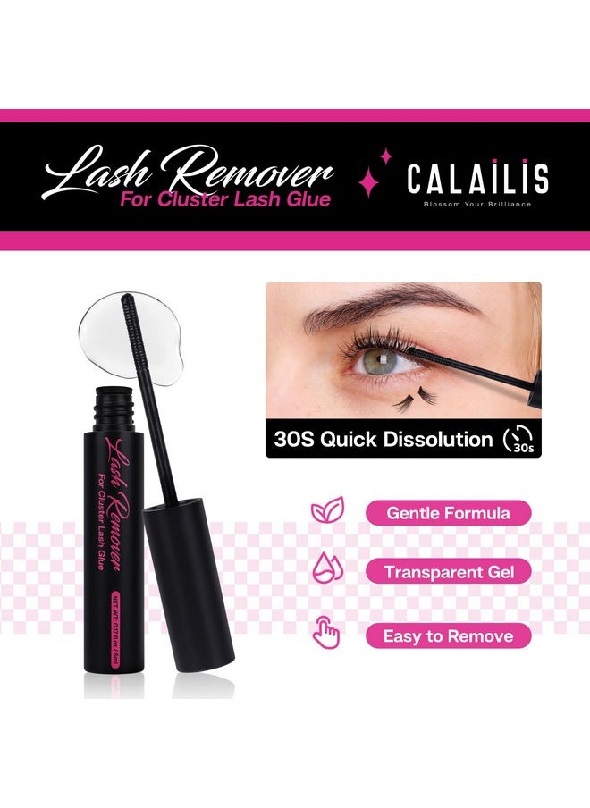 Lash Remover For Lash Extensions Cluster Lash Glue Remover Lash Adhesive Remover For Cluster Lashes, Gentle Soothing Non-Irritating Eye Cleanser Oil 5G