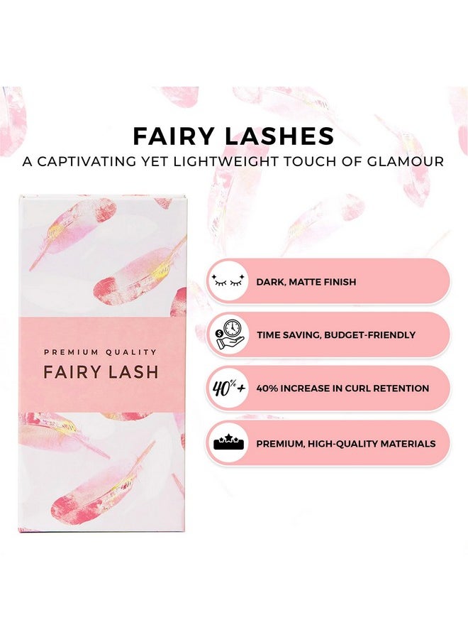 Fairy Volume Lash Extensions 3D - 0.07Mm Thickness | C Cc D Curl | 8-15Mm Length Mixed Tray | Premium Matte Black Individual Eyelashes Tray, Professional Supplies Use (Cc, 8Mm-15Mm)