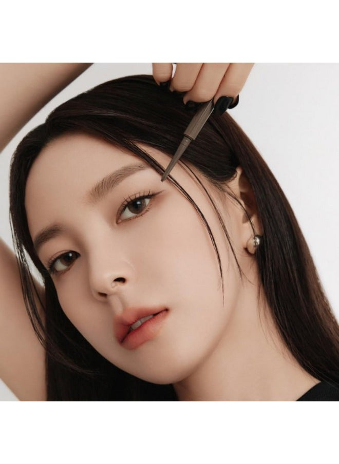Bbia Last Auto Gel Eyeliner Slim 5 Colors - Ultra-Fine Waterproof Mechanical Gel Eye Liner Pencil Smudge-Proof Easy Drawing Smooth Gliding Texture Vegan Korean Eye Makeup (S4 Chocolat Bonbon Slim R)
