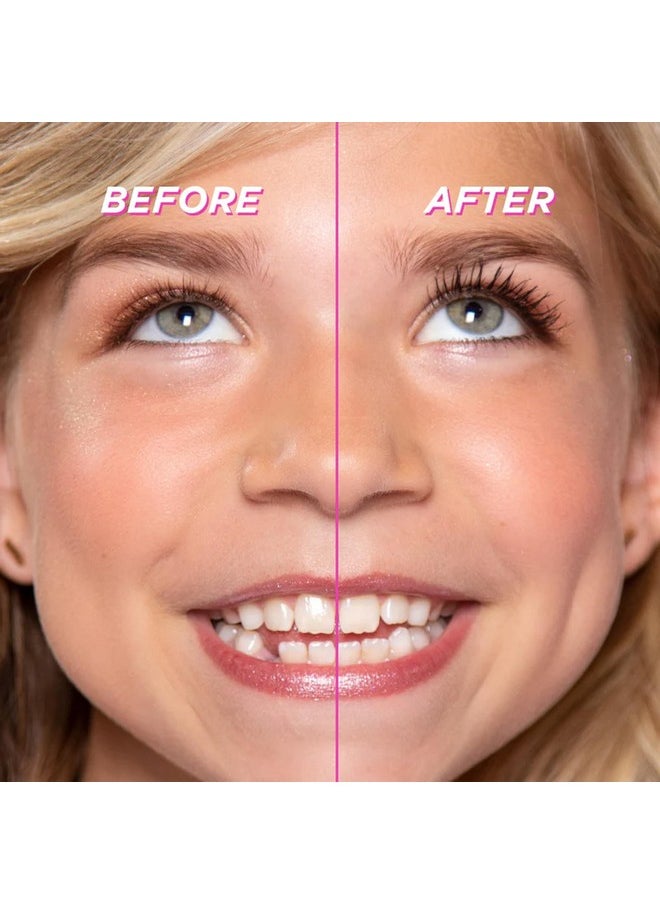 Fully Feathered Volumizing Mascara - Non-Toxic Makeup For Kids, Tweens And Teens - Adds Instant Thickness And Definition