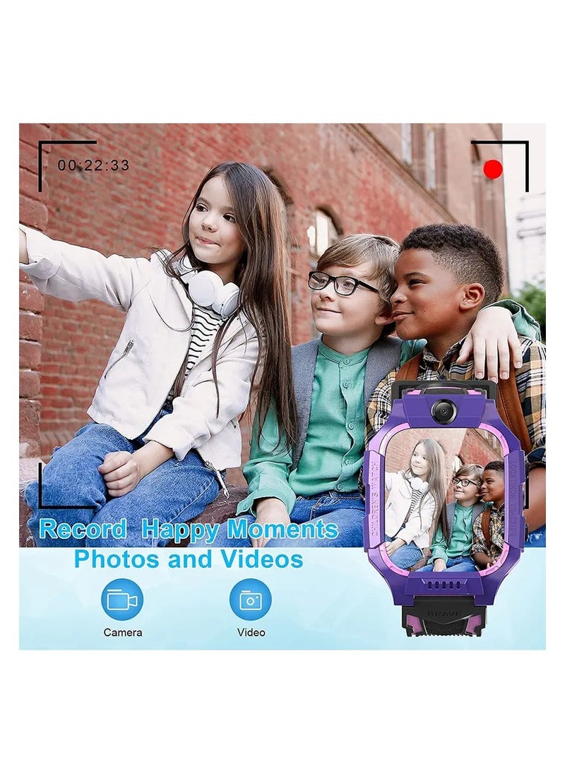 Children Smart Watch C002 Children SOS Emergency Call GPS Tracking Children Smart Watch Baby Safety Monitoring Boys Kids Watch