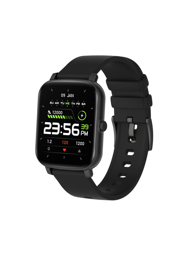 P8 Smart Watch with Sports Bracelet Features Pedometer Heart Rate and Blood Oxygen Monitoring IP68 Waterproof and Bluetooth Connectivity