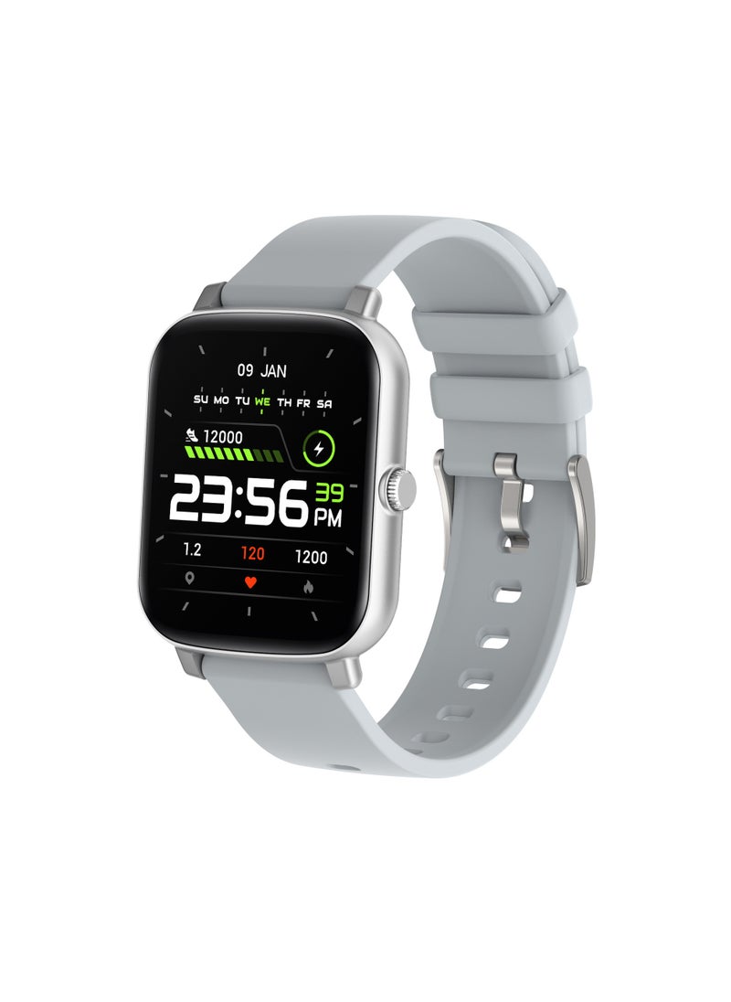 P8 Smart Watch with Sports Bracelet Features Pedometer Heart Rate and Blood Oxygen Monitoring IP68 Waterproof and Bluetooth Connectivity