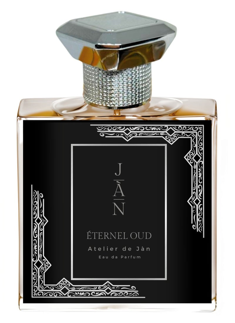 Eternel Oud Eau de Parfum: An Intense, Long-Lasting Oud & Amber Fragrance, 100ml – Luxurious Oriental Essence for Men and Women