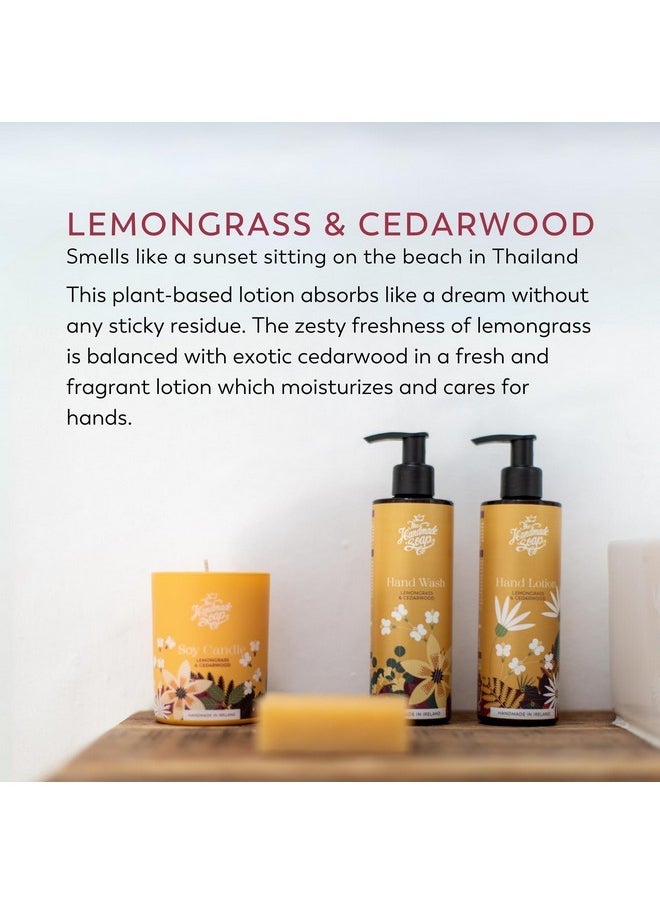 Mpany Hand Lotion, Lemongrass & Cedarwood Hand Cream, Natural Hand Lotion For Dry Skin, Cruelty Free & Vegan Everyone Lotion, 8.5Fl Oz