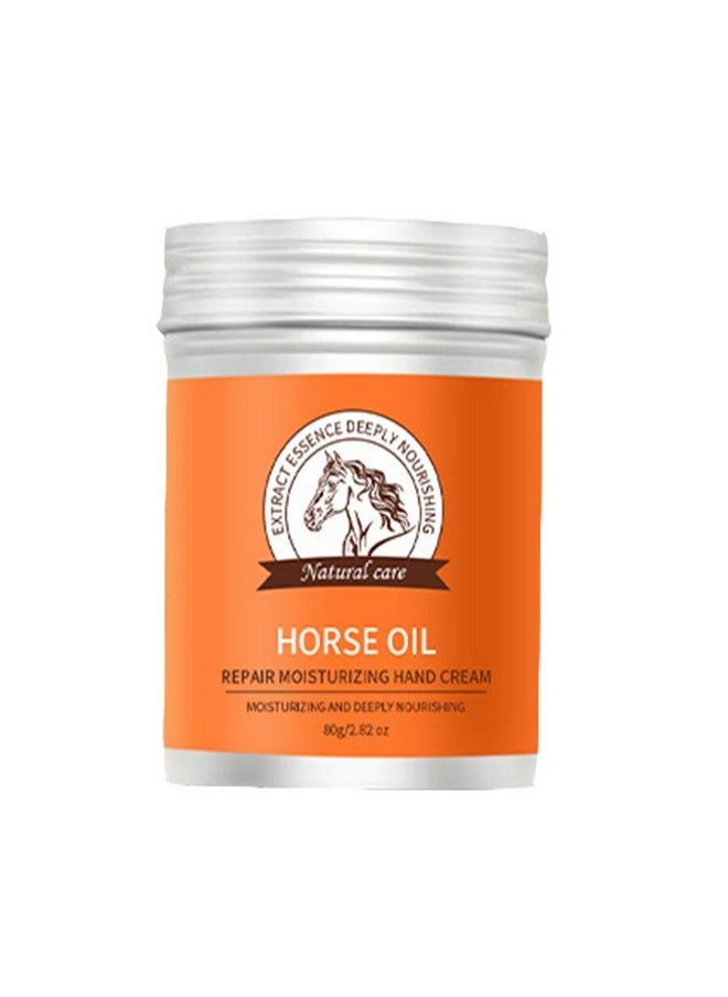 Horse Oil Cream For Dry Rough Hands,Horse Oil Feet Cream Preventing Your Skin From Peeling And Cracking,Making Your Hands/Feet Smooth And Soft,Moisturizing And Nourishing Your Hands/Feet