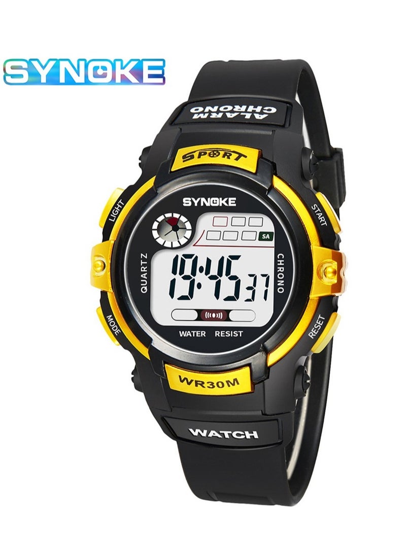 Children's Student Sports Luminous Waterproof Electronic Watch