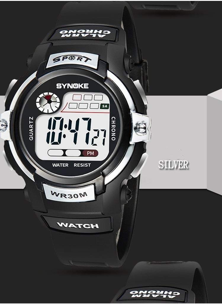 Children's Student Sports Luminous Waterproof Electronic Watch