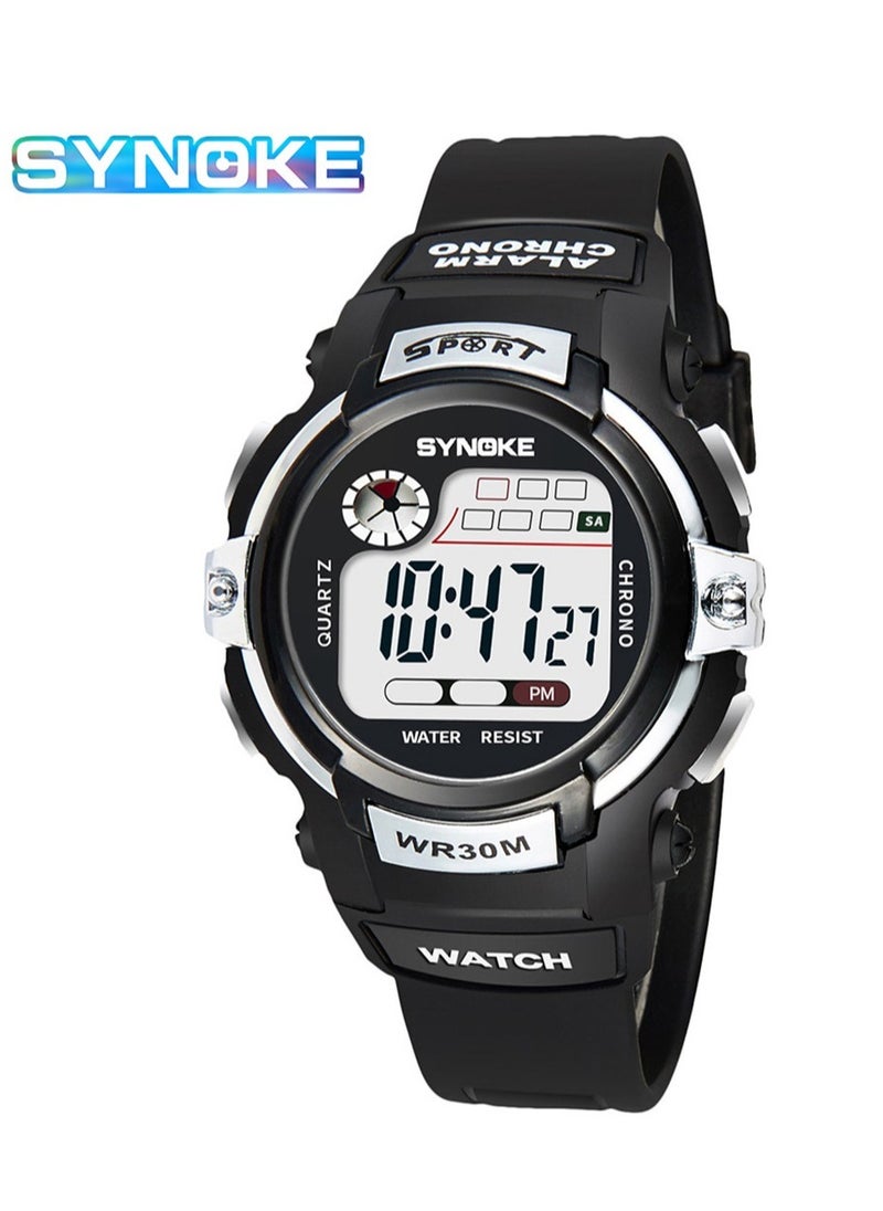 Children's Student Sports Luminous Waterproof Electronic Watch