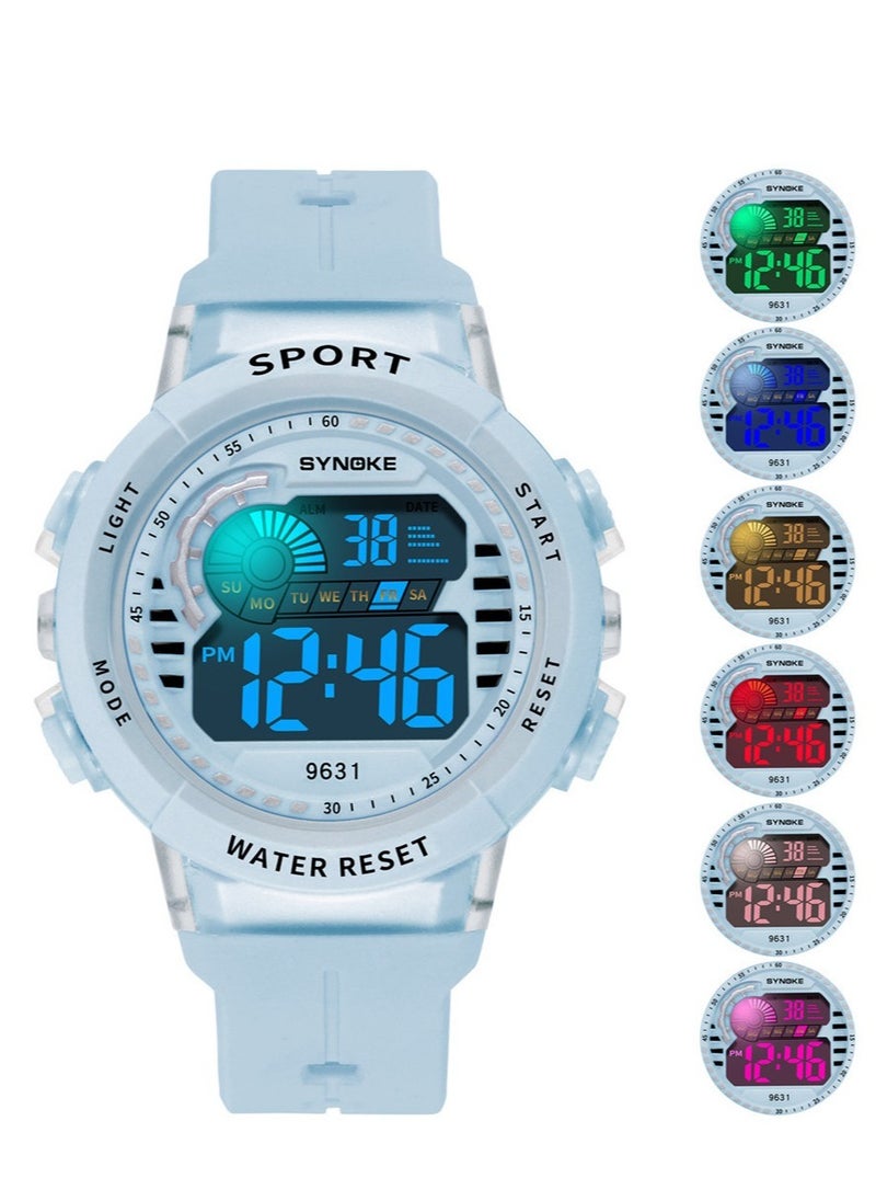 Colorful Luminous Children's And Students' Multifunctional Electronic Watch