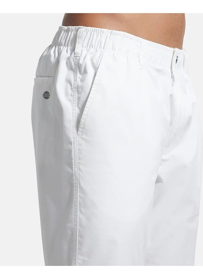 JOCKEY INTERNATIONAL COLLECTION STRAIGHT FIT SHORTS 1203 Pack of 1 WHITE