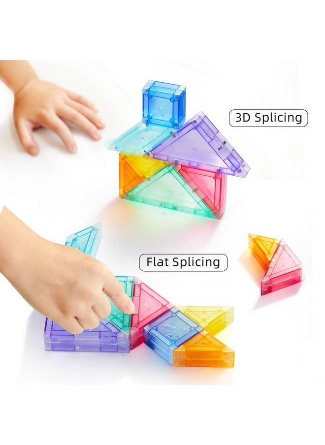 Magnetic Tangram Travel Tangram Puzzle Magnetic Pattern Block For Ages 4 5 6 7 8 9 Toy For Kids Brain Development Toy Iq Educational Toy Gift