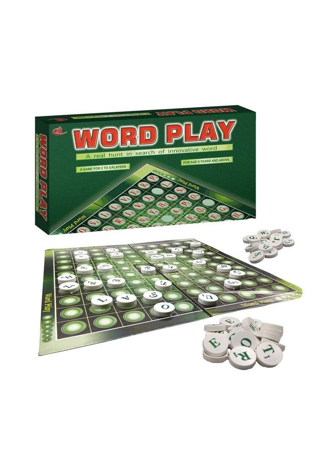 Wordplay Creative Word Making Educational Board Game, For 8 Years And Above - Multicolor