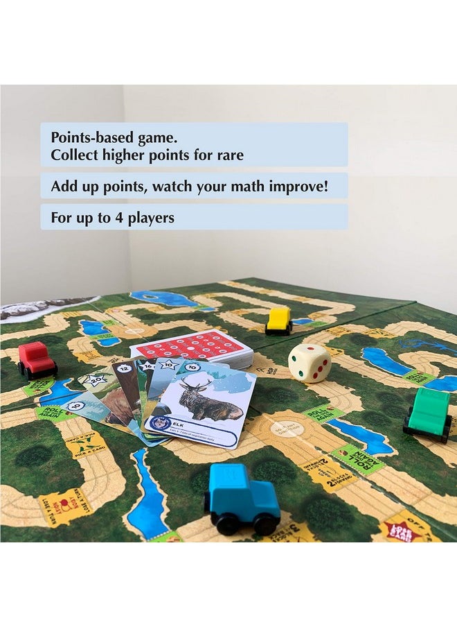 Wolve'S Lair-Explore North America-Wildlife Safari Adventure-Educational Family Fun Board Game For 6+ Year Olds-Made In India (2-4 Players)