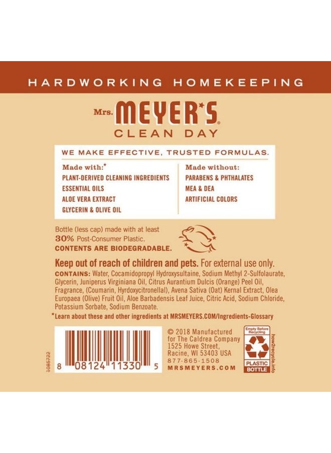 Mrs. Meyer'S Liquid Hand Soap Refill, Oat Blossom 33 Fl Oz. (Pack Of 2)