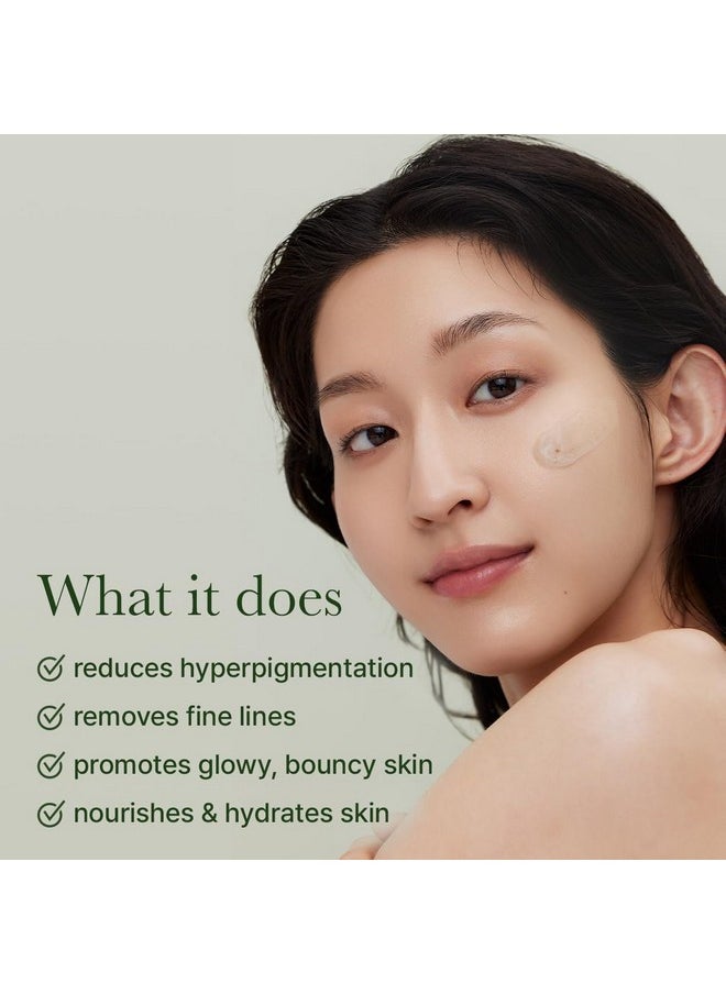 Glow Hyssop Overnight Face Mask Serum - Hydrating & Anti-Aging Serum For Younger Looking Korean Glass Skin, 30% Vitamin A, C, E, 10% Niacinamide, Peptide
