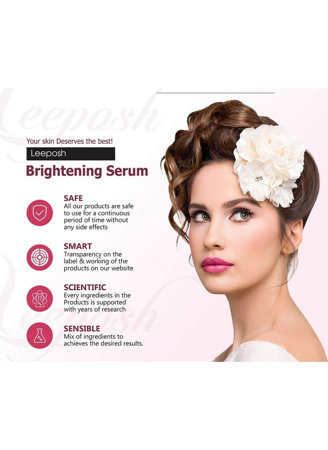 Brightening Serum Glutathion Hyaluronic Acid Vitamin C Combination Tripple Action Benefits For Skin Ageing & Brightening