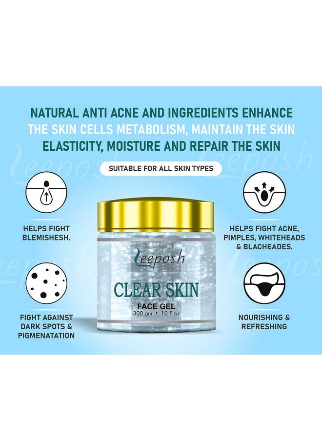 2% Salicylic Acid Clear Skin Gel Serum | 2% Salicylic Acid Serum For Acne, Blackheads & Open Pores | Reduces Excess Oil & Bumpy Texture