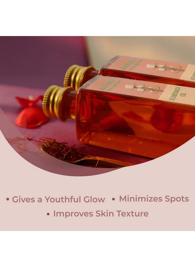 Kumkumadi Tailam Oil For Face 100Ml Pack Of 2 Kumkumadi Face Oil For Glowing Skin Kumkumadi Oil For Face Oil For Women Men Pure Luxuriously Smooth Kumkumadi From Kerala For All Skin Types