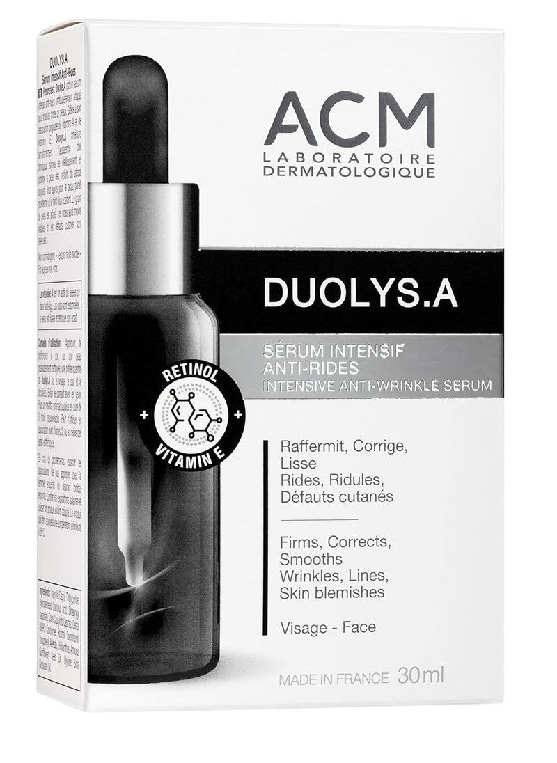 Duolys A Anti Rides Intensive Anti-Wrinkle Serum Firm Correct Smooths Wrinkle Lines Skin Blemish Visage Face 30ml