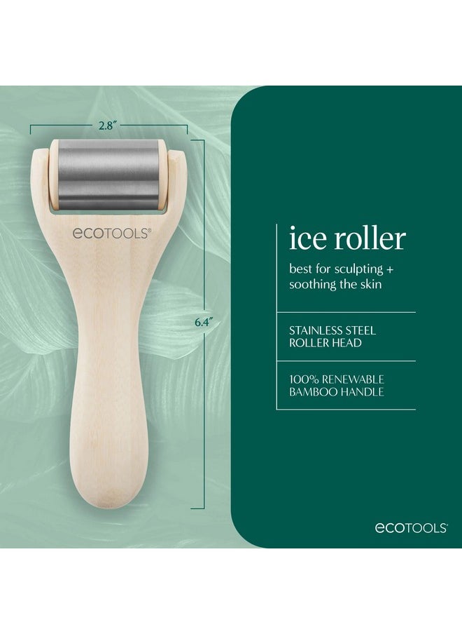 Ice Roller, Lifts & Depuff Skin, Stainless Steal Cooling Roller For Face & Neck, Provides Relaxation While Sculpting, Eco Friendly, Stocking Stuffer, Cruelty Free Skincare Tool, 1 Count